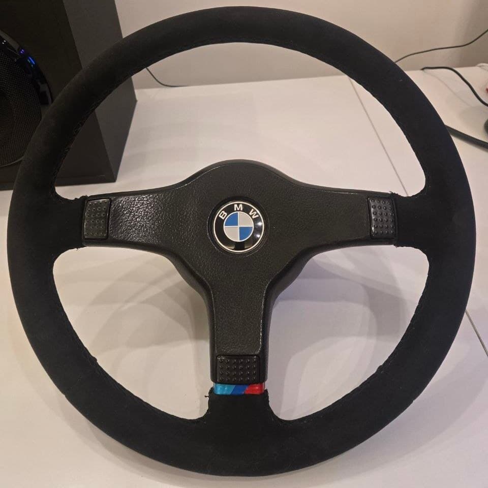 BMW E30 M-Technic 1 steering wheel, 370 mm, KBA 70076