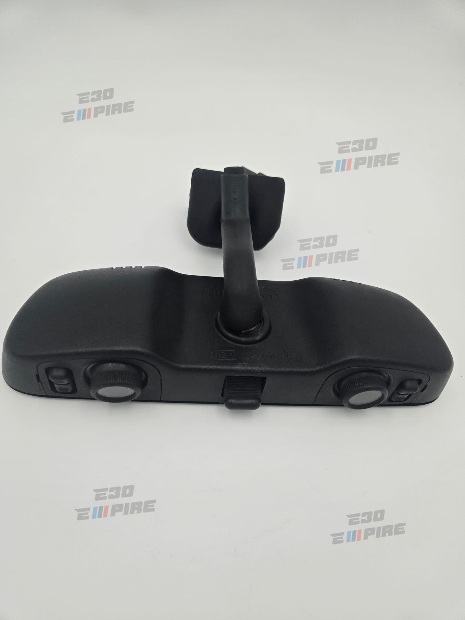 BMW E30 Mtech 2 M-Technic Rear View Mirror With Map Reading Lights OEM  — BMW E30 Interior — thumbnail 2