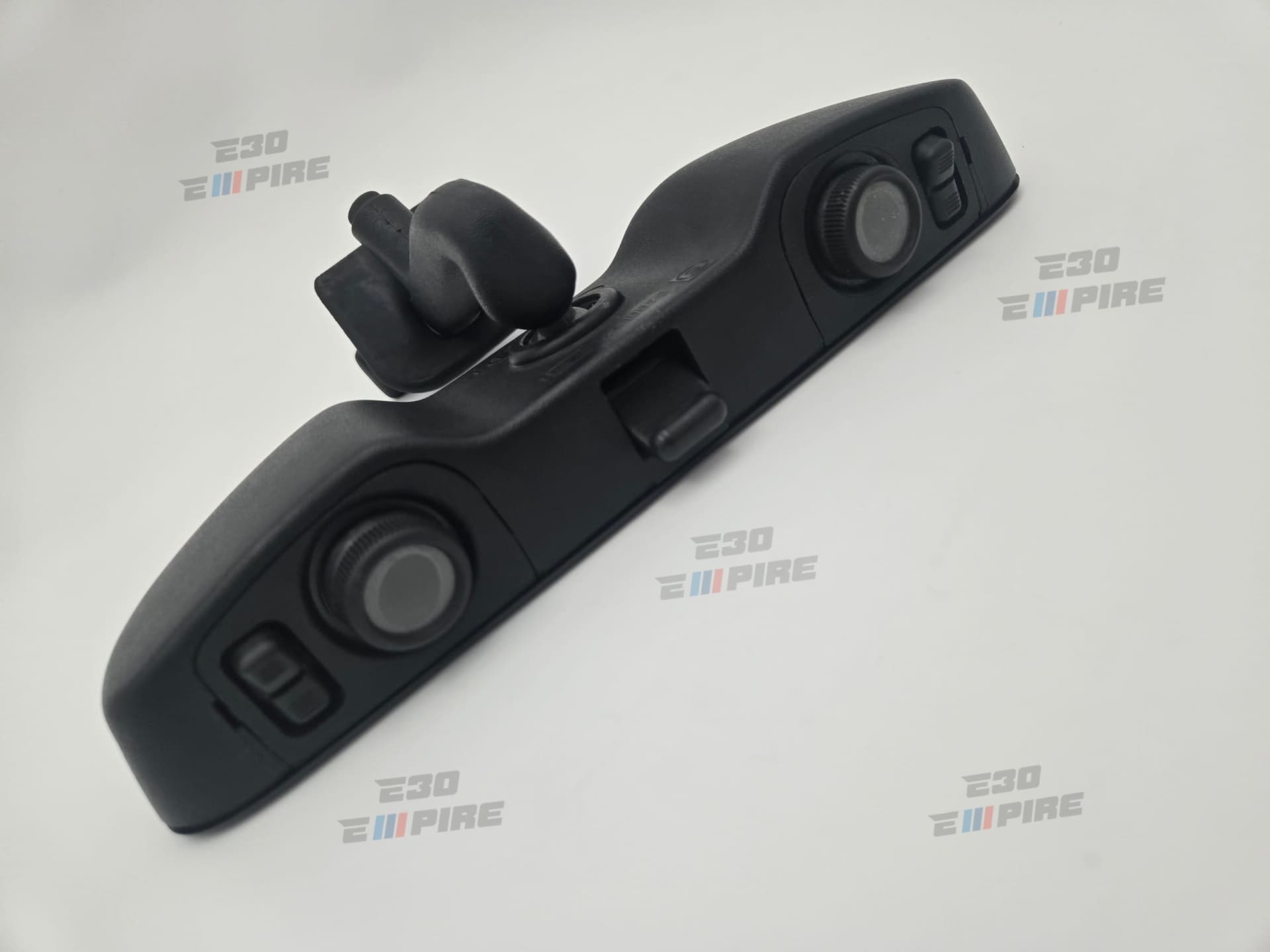 BMW E30 Mtech 2 M-Technic Rear View Mirror With Map Reading Lights OEM  — BMW E30 Interior — thumbnail 3