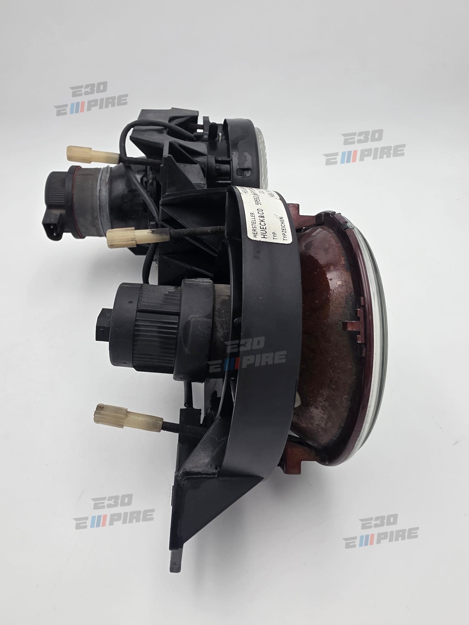 BMW E30 HELLA Smoked Headlights Original Good Condition ~ Rare — BMW E30 Exterior Parts — thumbnail 7