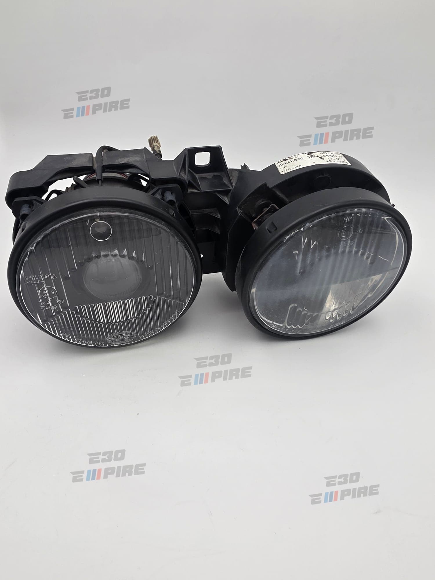 BMW E30 HELLA Smoked Headlights Original Good Condition ~ Rare — BMW E30 Exterior Parts — thumbnail 11