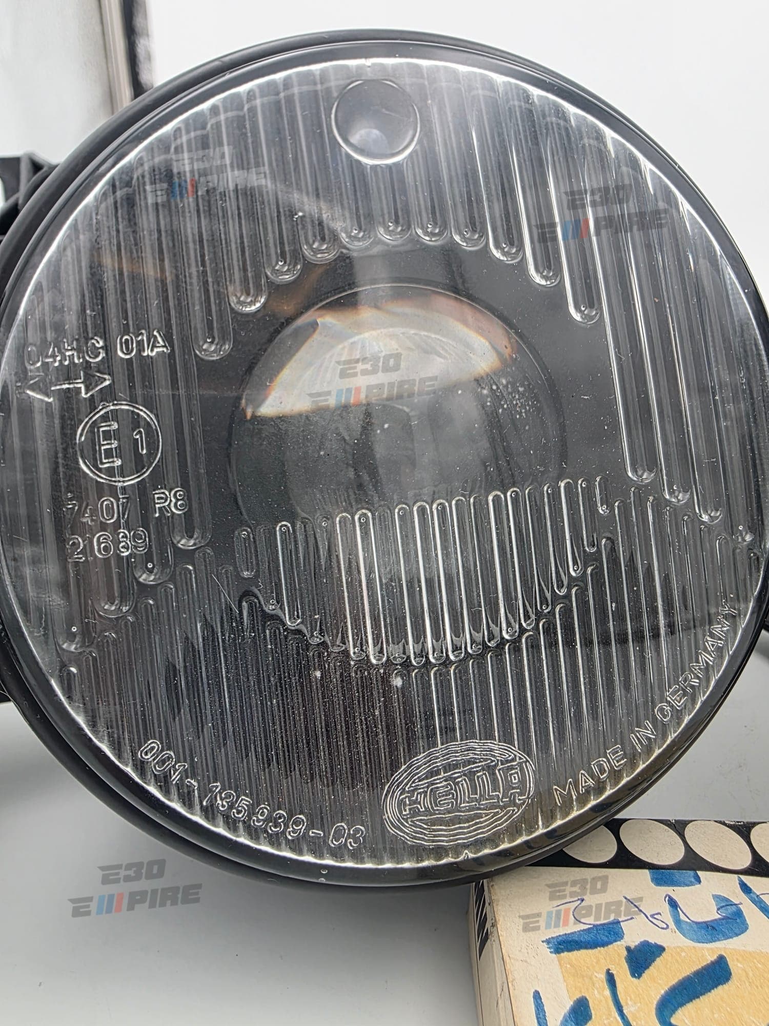BMW E30 HELLA Smoked Headlights Original Good Condition ~ Rare — BMW E30 Exterior Parts — thumbnail 17