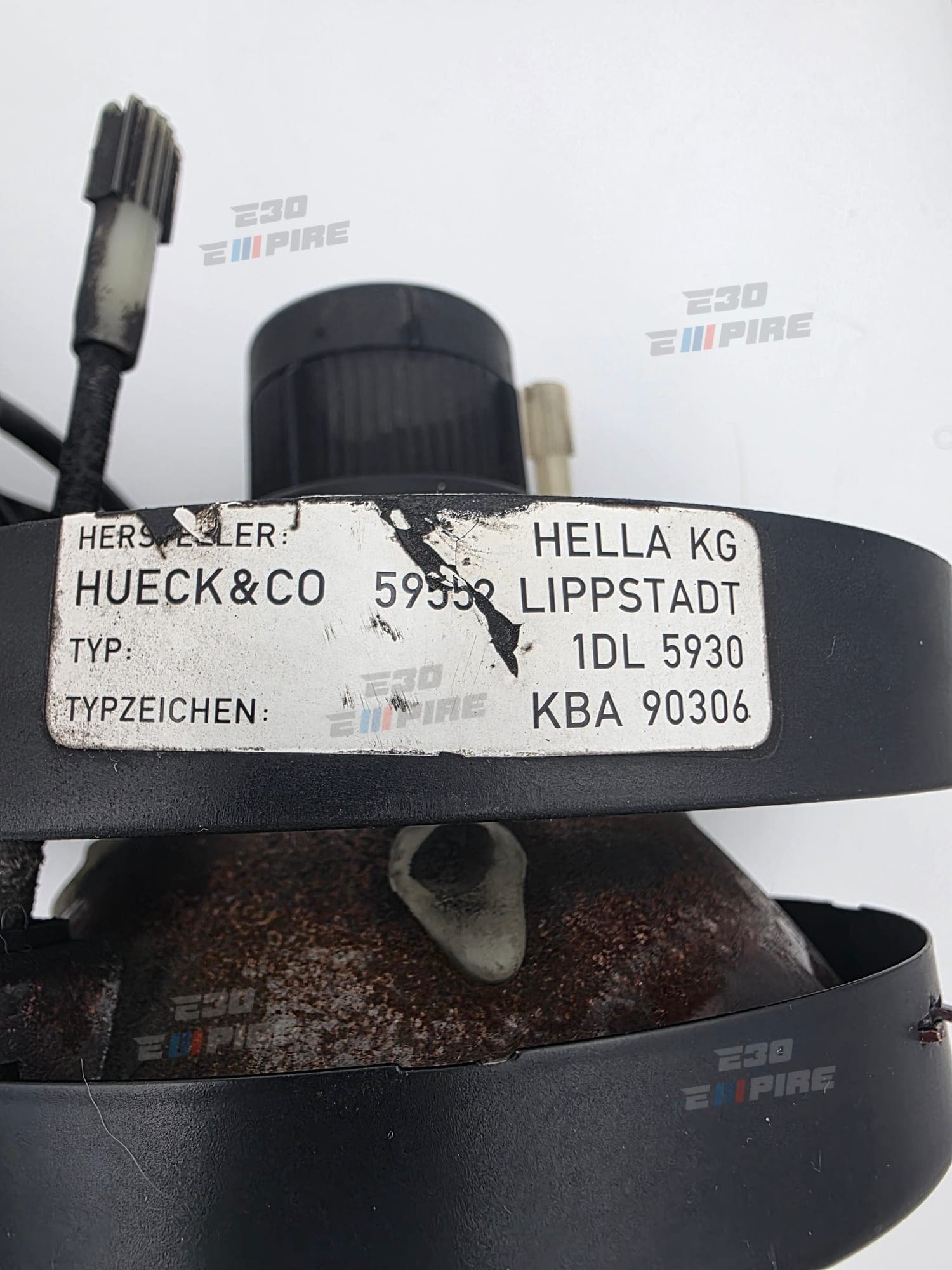 BMW E30 HELLA Smoked Headlights Original Good Condition ~ Rare — BMW E30 Exterior Parts — thumbnail 20