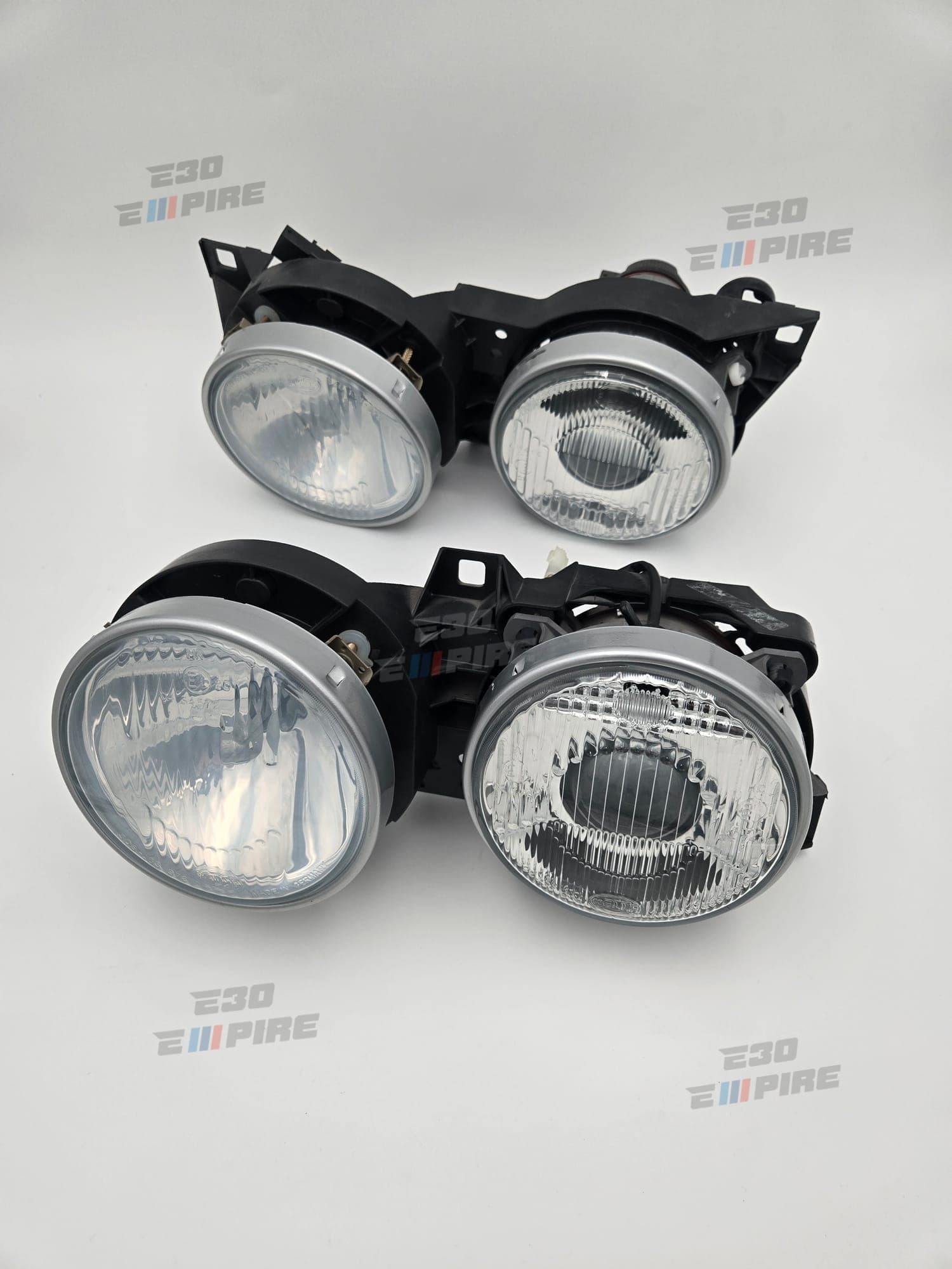 BMW E30 Hella Smiley Headlights Brand New NOS In Box Complete Set 1DL 005 930-371  1DL 005 930-381 ~ Rare  — BMW E30 Exterior Parts — thumbnail 6