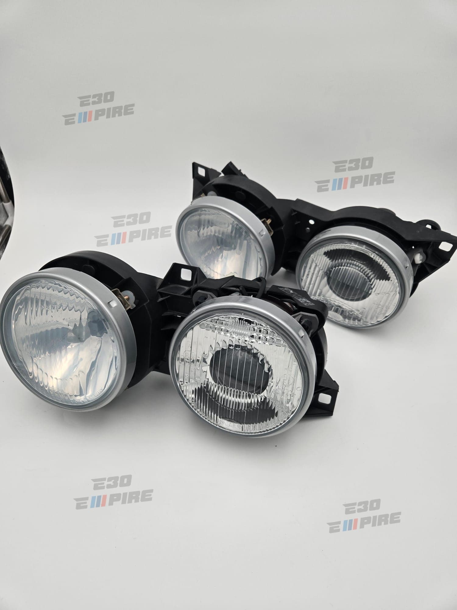 BMW E30 Hella Smiley Headlights Brand New NOS In Box Complete Set 1DL 005 930-371  1DL 005 930-381 ~ Rare  — BMW E30 Exterior Parts — thumbnail 8