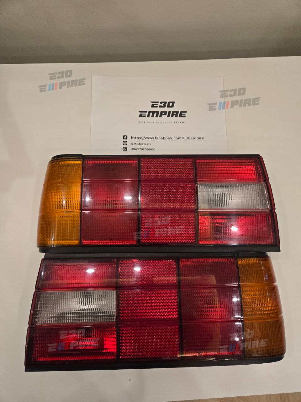 BMW E30 Late Model Tail Lights — BMW E30 Exterior Parts