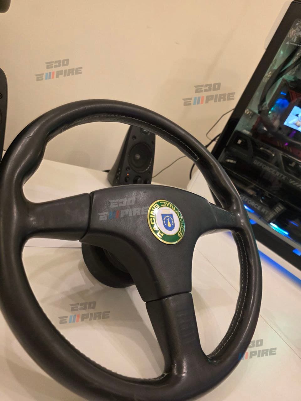 Racing-Dynamics Steering wheel — BMW E30 Interior — thumbnail 4
