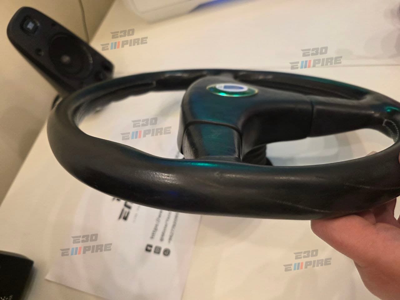 Racing-Dynamics Steering wheel — BMW E30 Interior — thumbnail 5