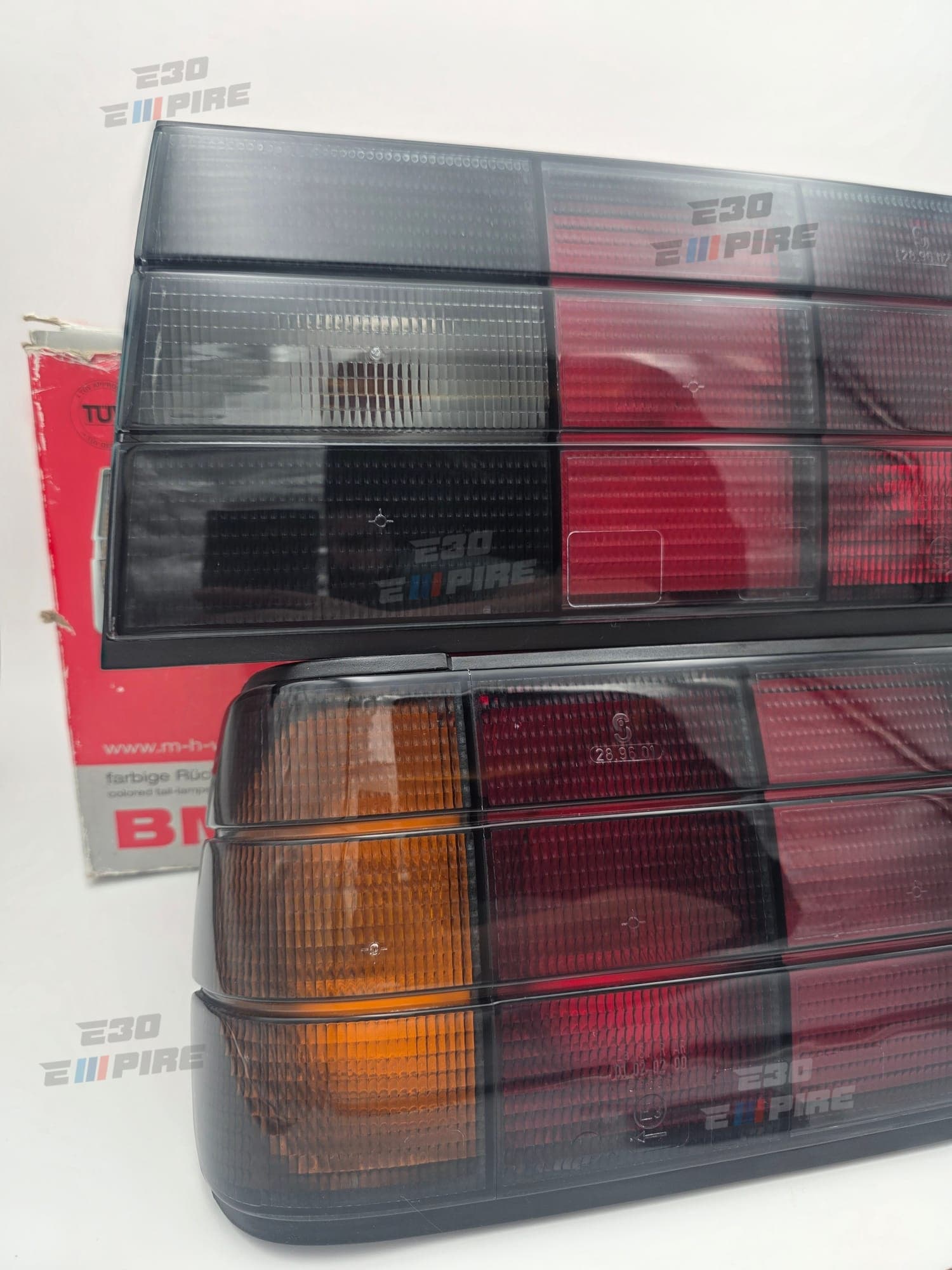 BMW E30 Original MHW Smoked BMW E30 Taillights Brand New NoS — BMW E30 Exterior Parts — thumbnail 6