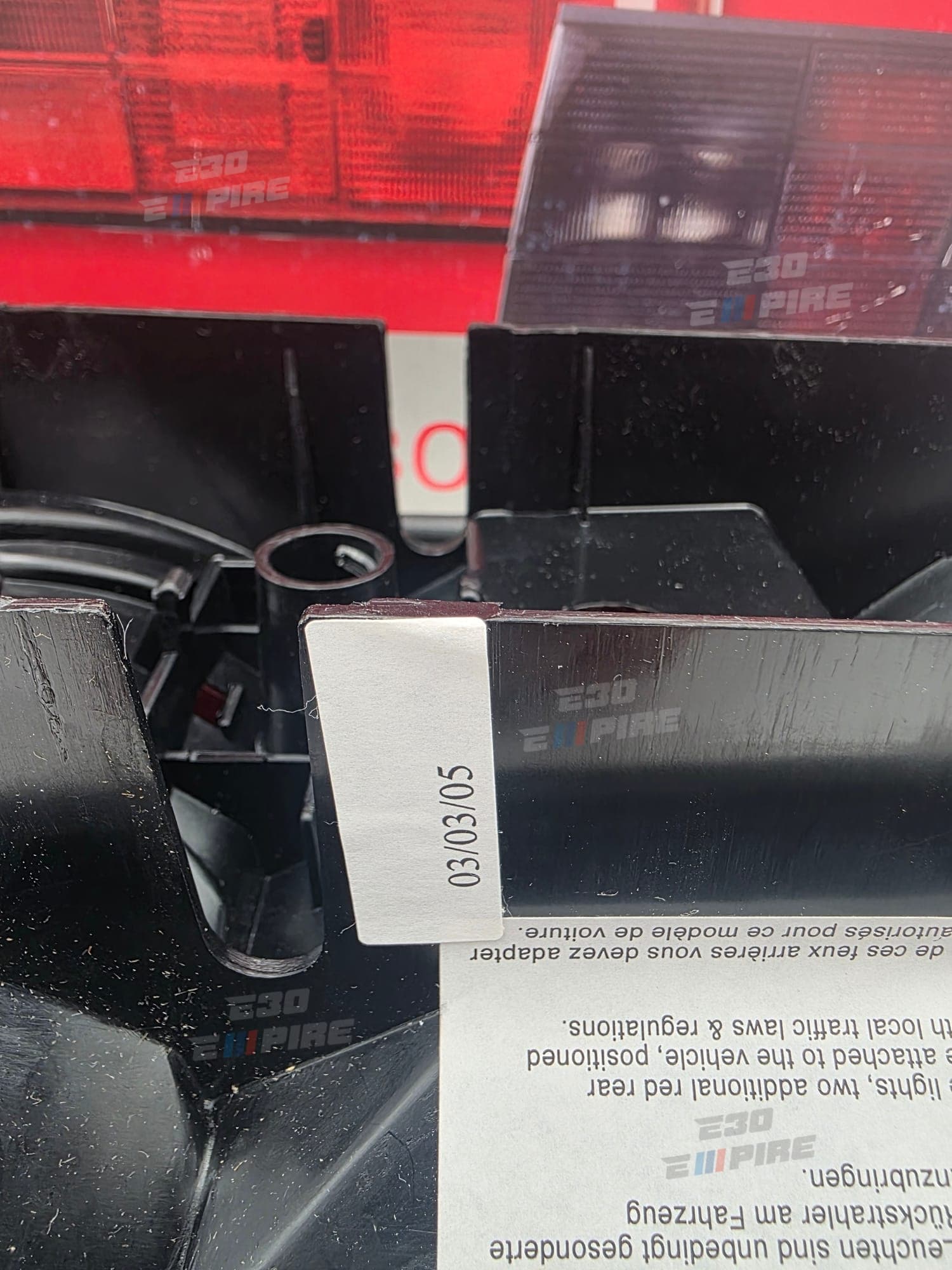 BMW E30 Original MHW Smoked BMW E30 Taillights Brand New NoS — BMW E30 Exterior Parts — thumbnail 18